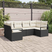 Tuin Sofa Set 6 Pcs Poly Riet