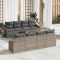 Tuin Sofa Set Met Kussen 9 Pcs 55 X 55 X 37 Cm