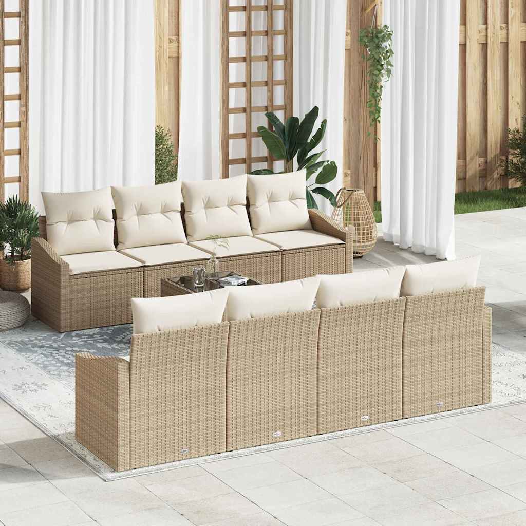 Tuin Sofa Set Met Kussen 9 Pcs 55 X 55 X 37 Cm