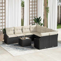 Tuin Sofa Set Met Kussen Met Opslag 9 Pcs 55 X 55 X 37 Cm