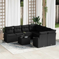 Tuin Sofa Set Met Kussen Met Opslag 9 Pcs 55 X 55 X 37 Cm
