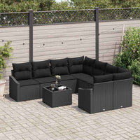 Tuin Sofa Set Met Kussen Met Opslag 9 Pcs 55 X 55 X 37 Cm