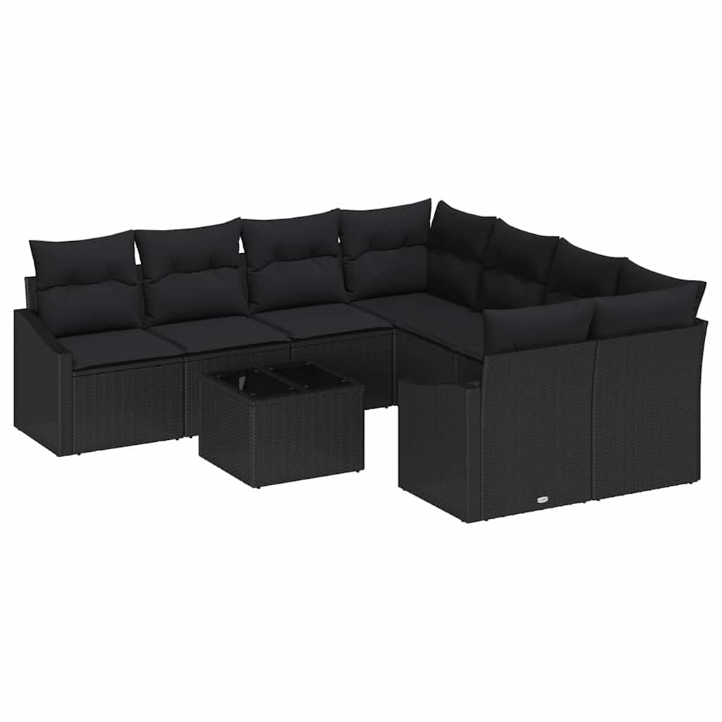 Tuin Sofa Set Met Kussen Met Opslag 9 Pcs 55 X 55 X 37 Cm