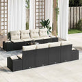 Tuin Sofa Set Met Kussen 7 Pcs 55 X 55 X 37 Cm