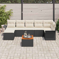 Tuin Sofa Set 8 Pcs Poly Riet