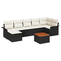 Tuin Sofa Set 8 Pcs Poly Riet