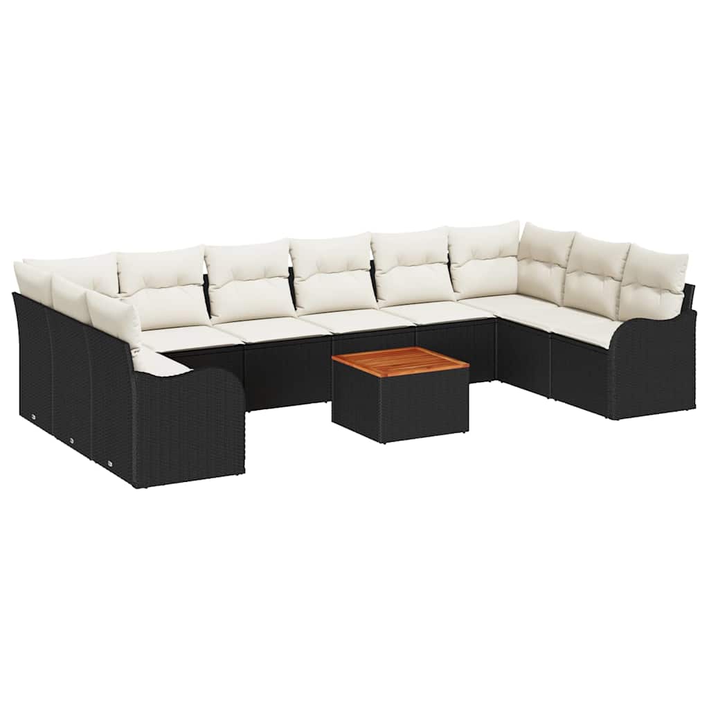 Tuin Sofa Set 11 Pcs Poly Riet