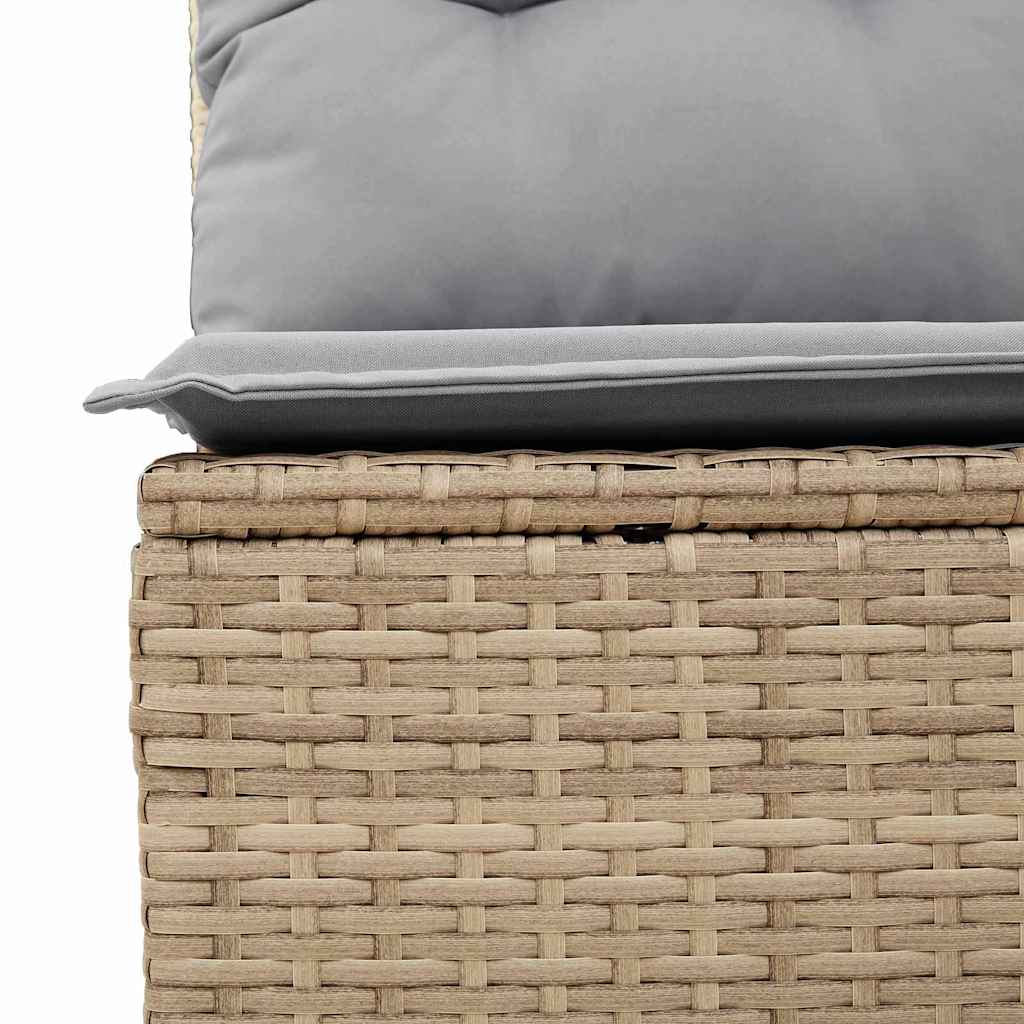 Tuin Sofa Set Met Kussen 9 Pcs Poly Riet