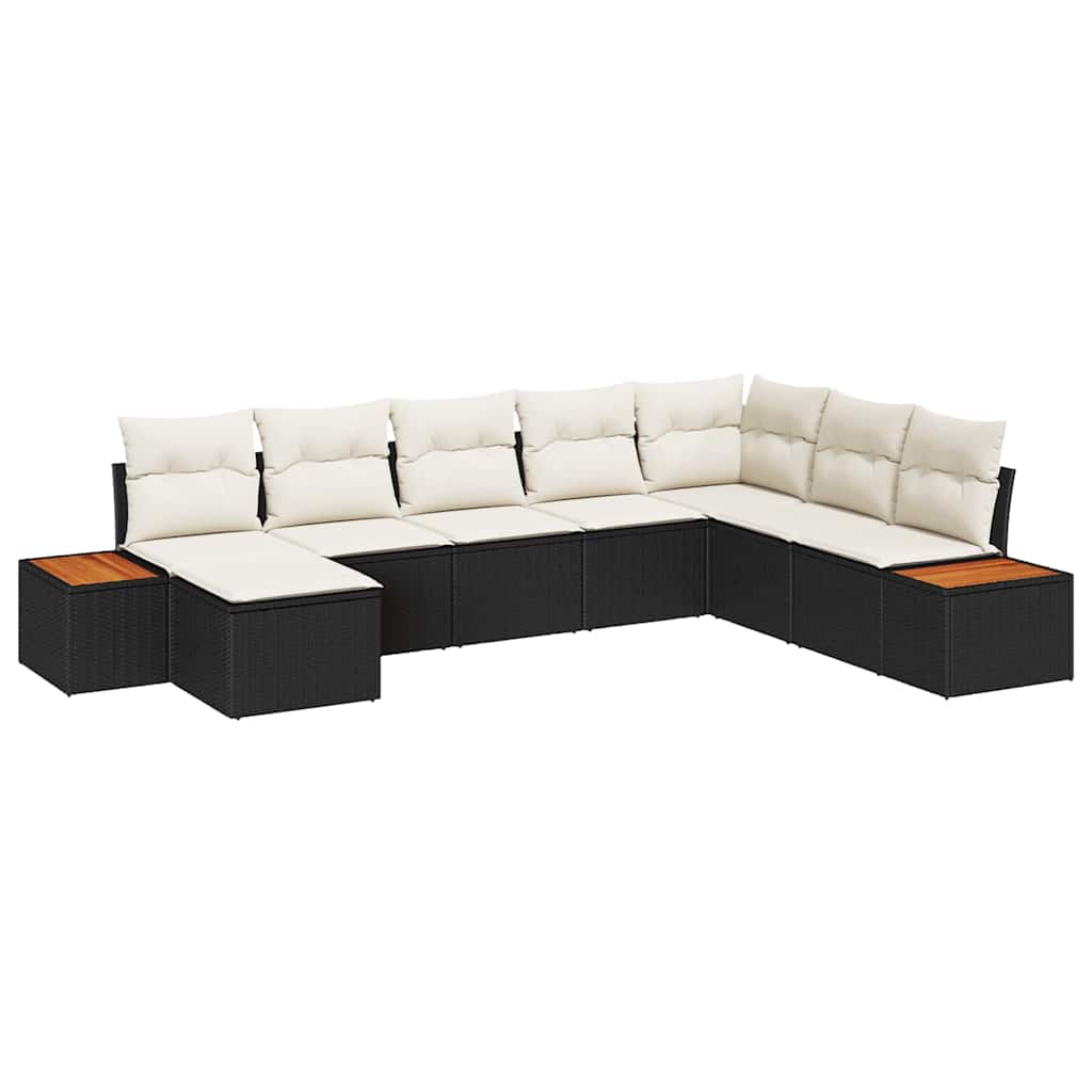Tuin Sofa Set Met Kussen 8 Pcs Poly Riet