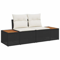 Tuin Sofa Set Met Kussen 8 Pcs Poly Riet