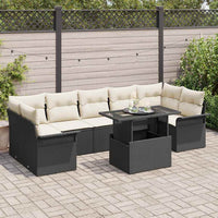 Tuin Sofa Set Met Kussen 8 Pcs Poly Riet