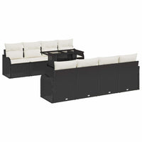 Tuin Sofa Set Met Kussen 7 Pcs Poly Riet