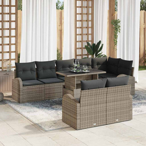 Tuin Sofa Set 9 Pcs 100 X 55 X 73 Cm