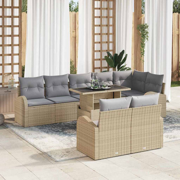 Tuin Sofa Set 9 Pcs 100 X 55 X 73 Cm
