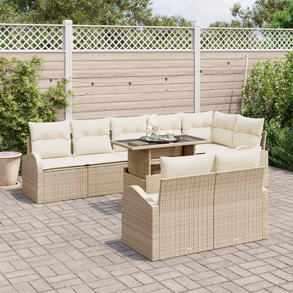 Tuin Sofa Set 9 Pcs 100 X 55 X 73 Cm
