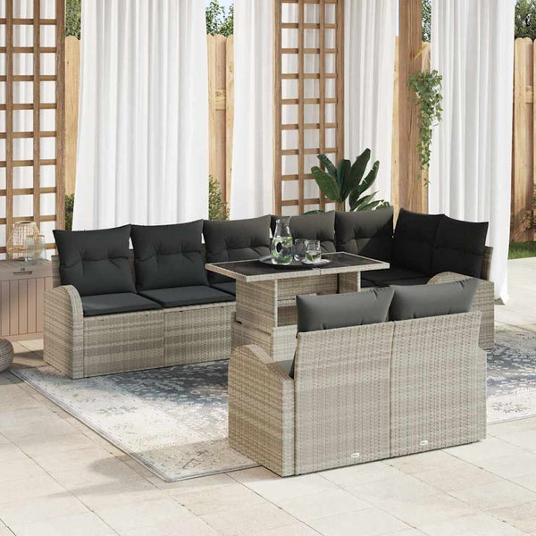 Tuin Sofa Set 9 Pcs 100 X 55 X 73 Cm