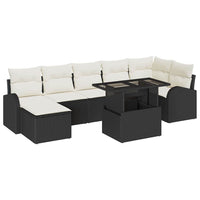 Tuin Sofa Set Met Kussen 8 Pcs