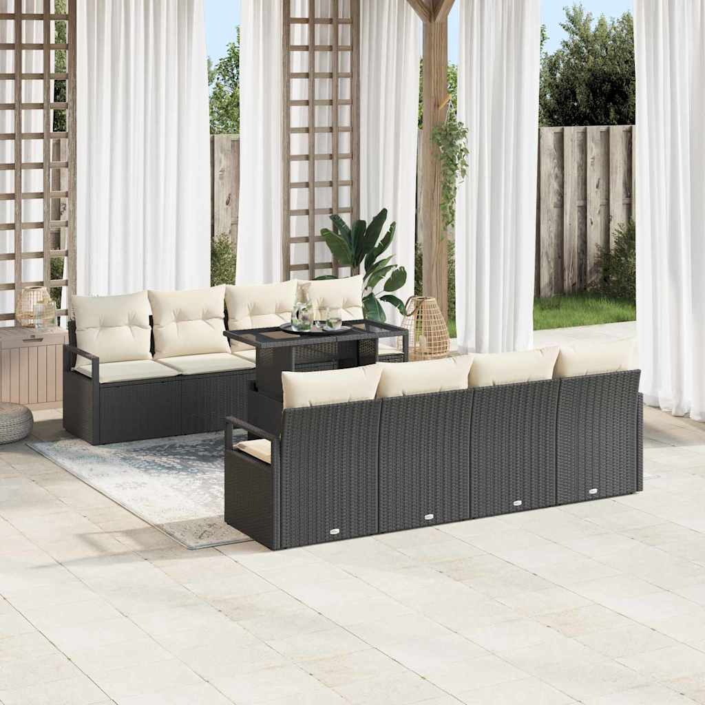 Tuin Sofa Set Met Kussen 7 Pcs 100 X 55 X 73 Cm