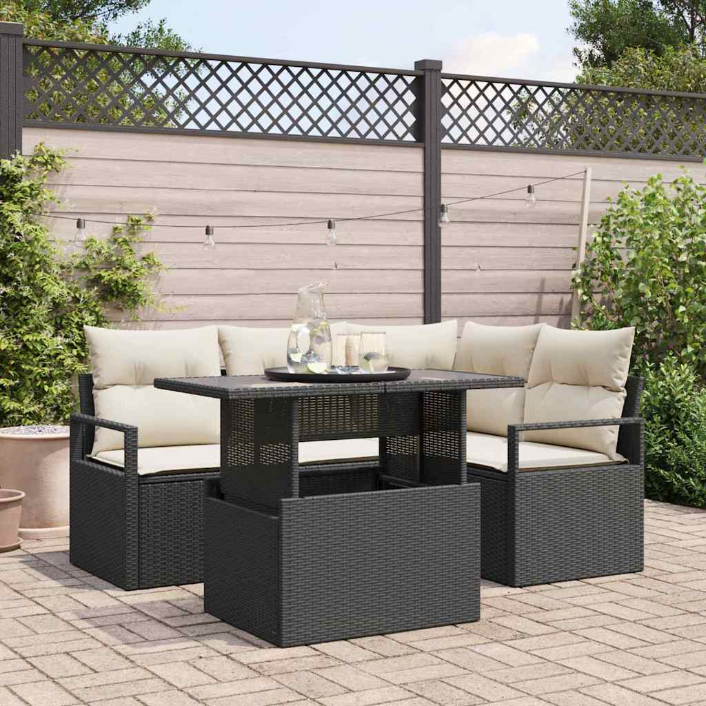 Tuin Sofa Set Met Kussen 5 Pcs 100 X 55 X 73 Cm