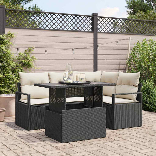 Tuin Sofa Set Met Kussen 5 Pcs 100 X 55 X 73 Cm