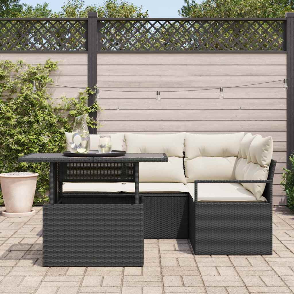 Tuin Sofa Set Met Kussen 5 Pcs 100 X 55 X 73 Cm