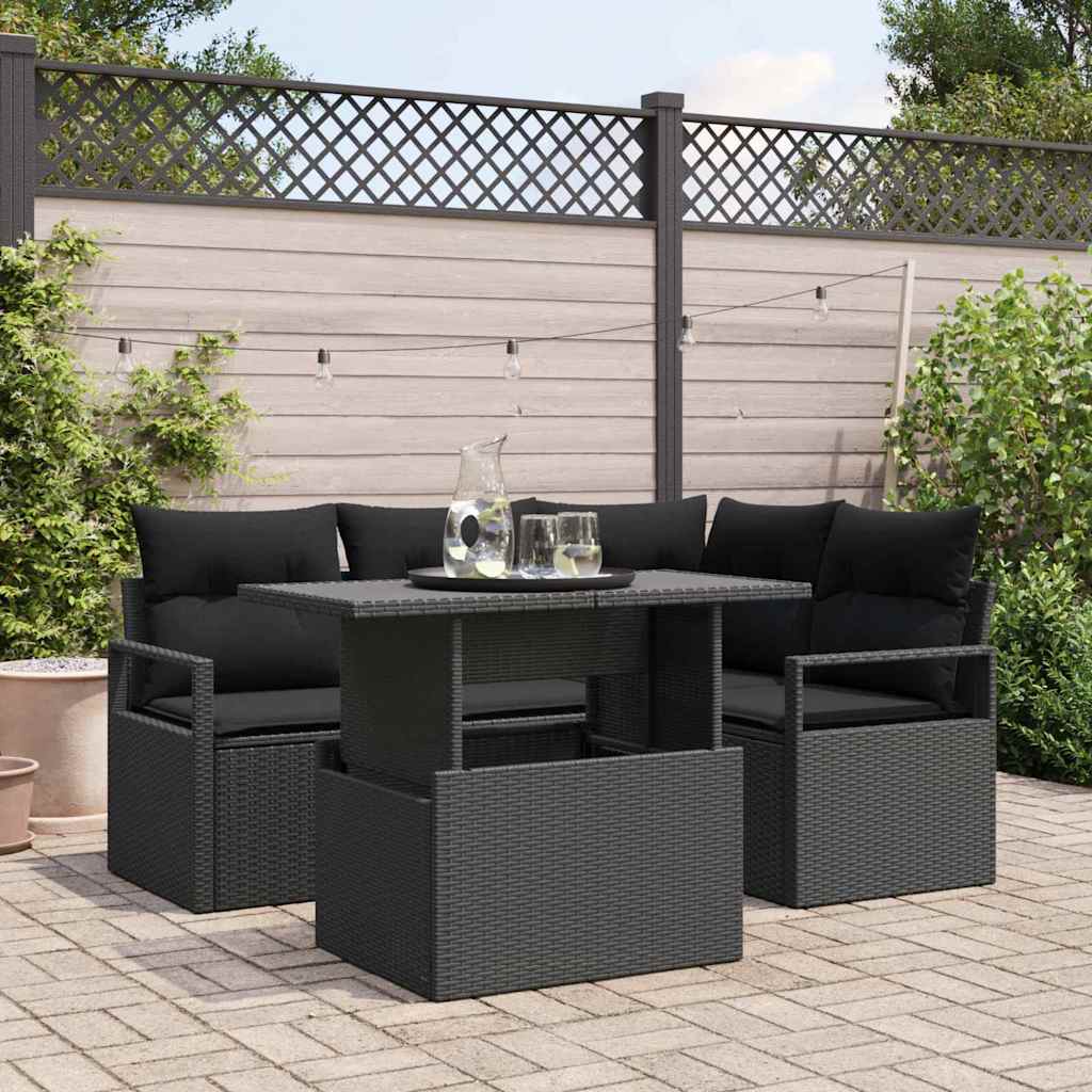 Tuin Sofa Set Met Kussen 5 Pcs 100 X 55 X 73 Cm