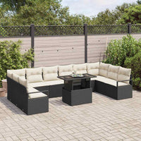 Tuin Sofa Set Met Kussen 11 Pcs 100 X 55 X 73 Cm