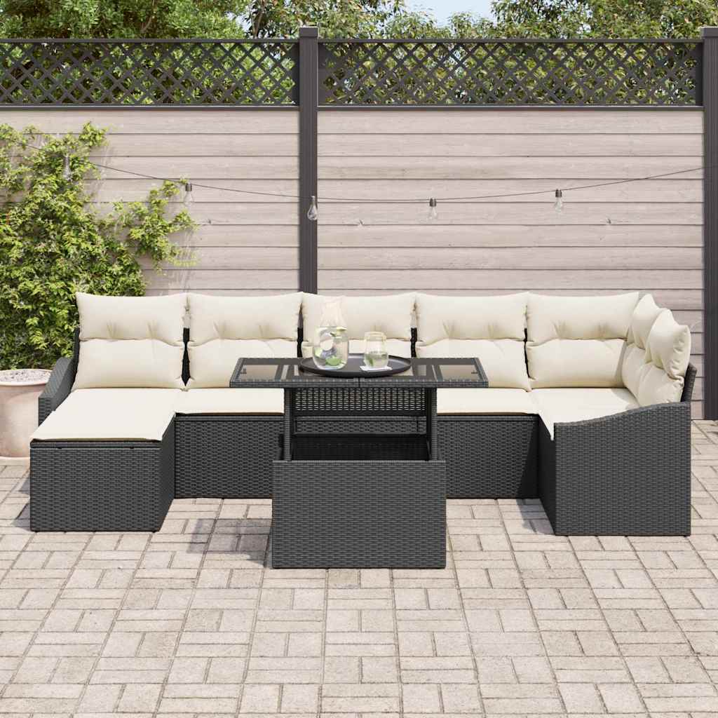 Tuin Sofa Set Met Kussen 8 Pcs