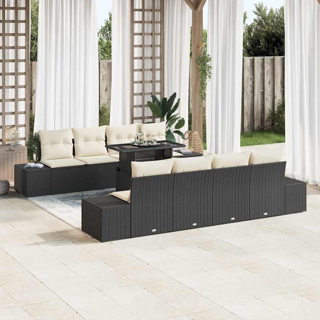 Tuin Sofa Set Met Kussen 7 Pcs 100 X 55 X 73 Cm