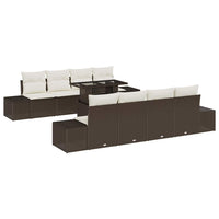 Tuin Sofa Set Met Kussen 7 Pcs 100 X 55 X 73 Cm