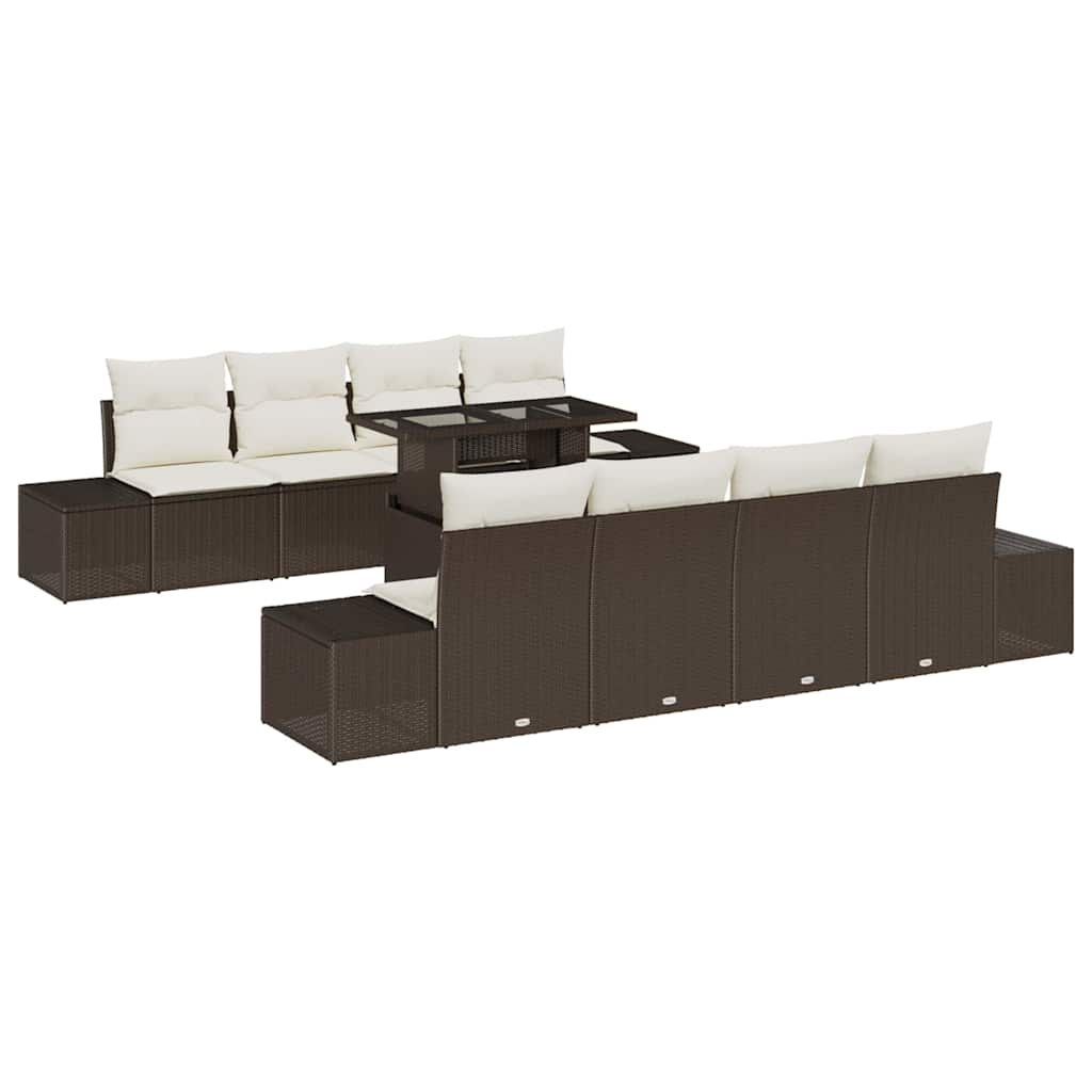 Tuin Sofa Set Met Kussen 7 Pcs 100 X 55 X 73 Cm