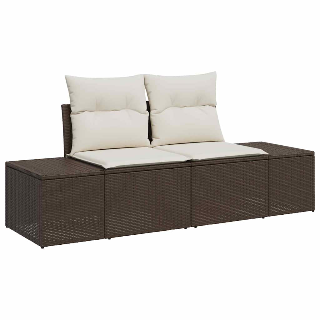 Tuin Sofa Set Met Kussen 7 Pcs 100 X 55 X 73 Cm