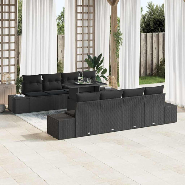 Tuin Sofa Set Met Kussen 7 Pcs 100 X 55 X 73 Cm