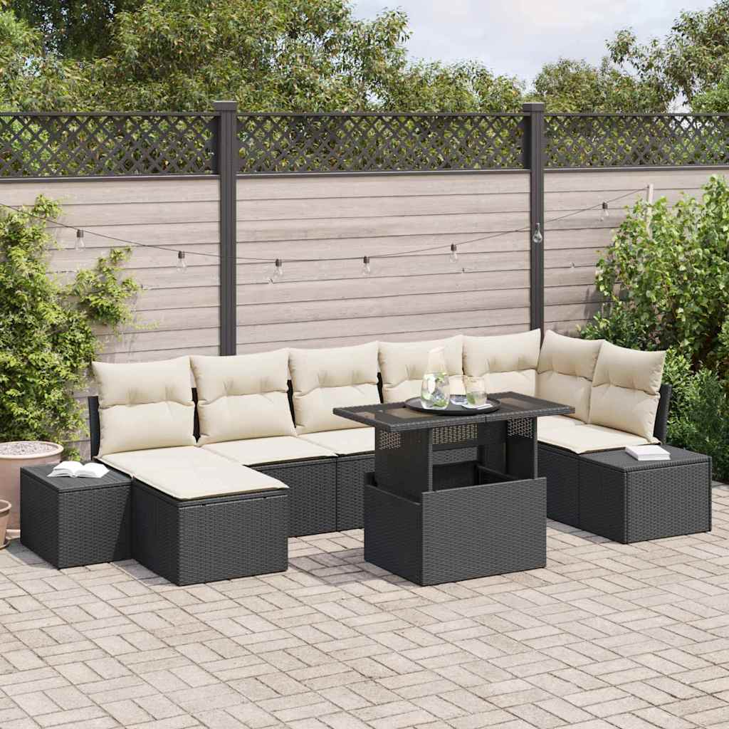 Tuin Sofa Set Met Kussen 8 Pcs