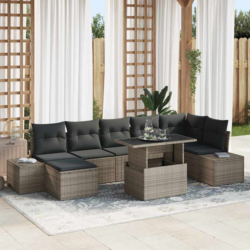 Tuin Sofa Set Met Kussen 8 Pcs