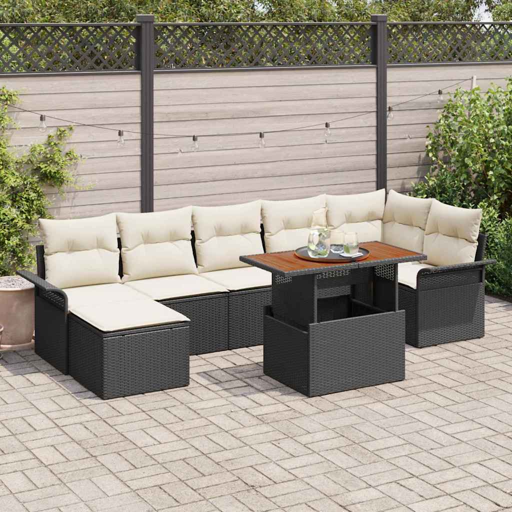 Tuin Sofa Set Met Kussen 8 Pcs