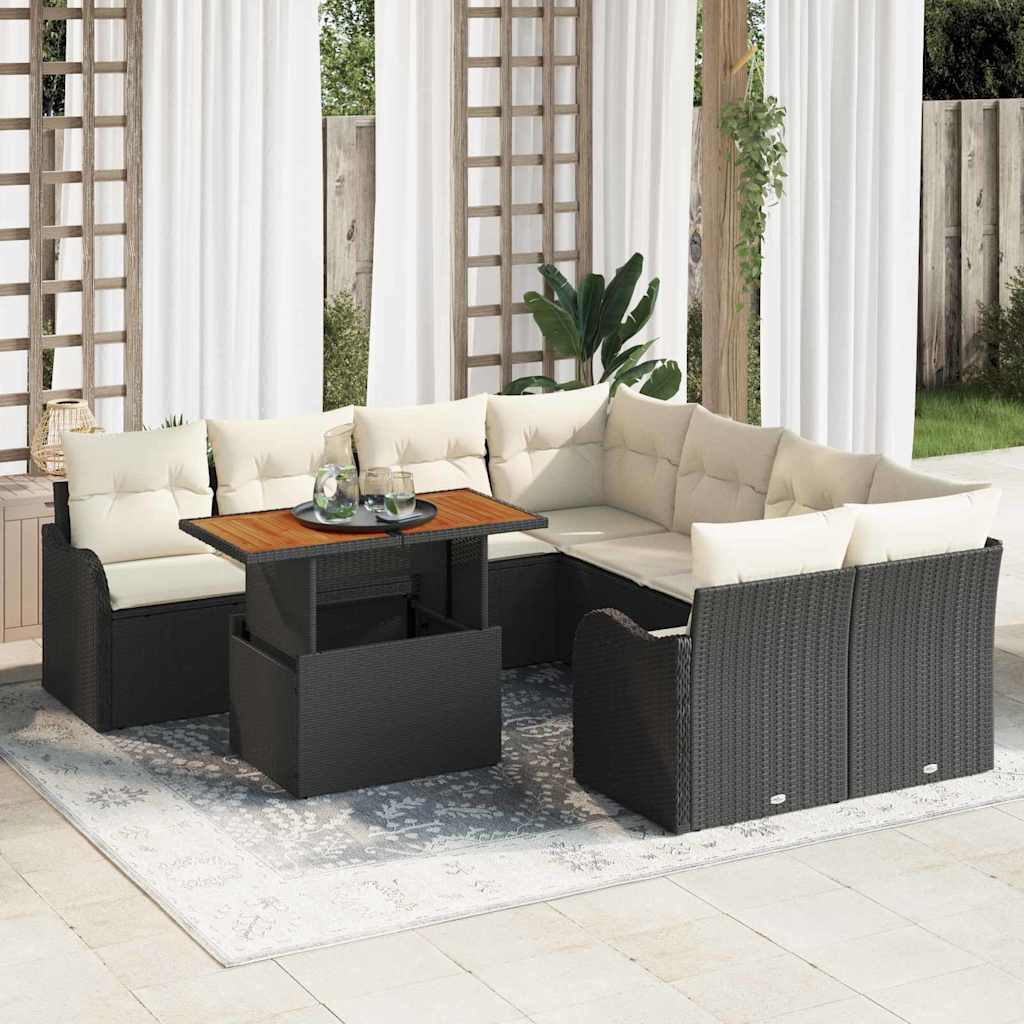 Tuin Sofa Set Met Kussen 7 Pcs 100 X 55 X 73 Cm