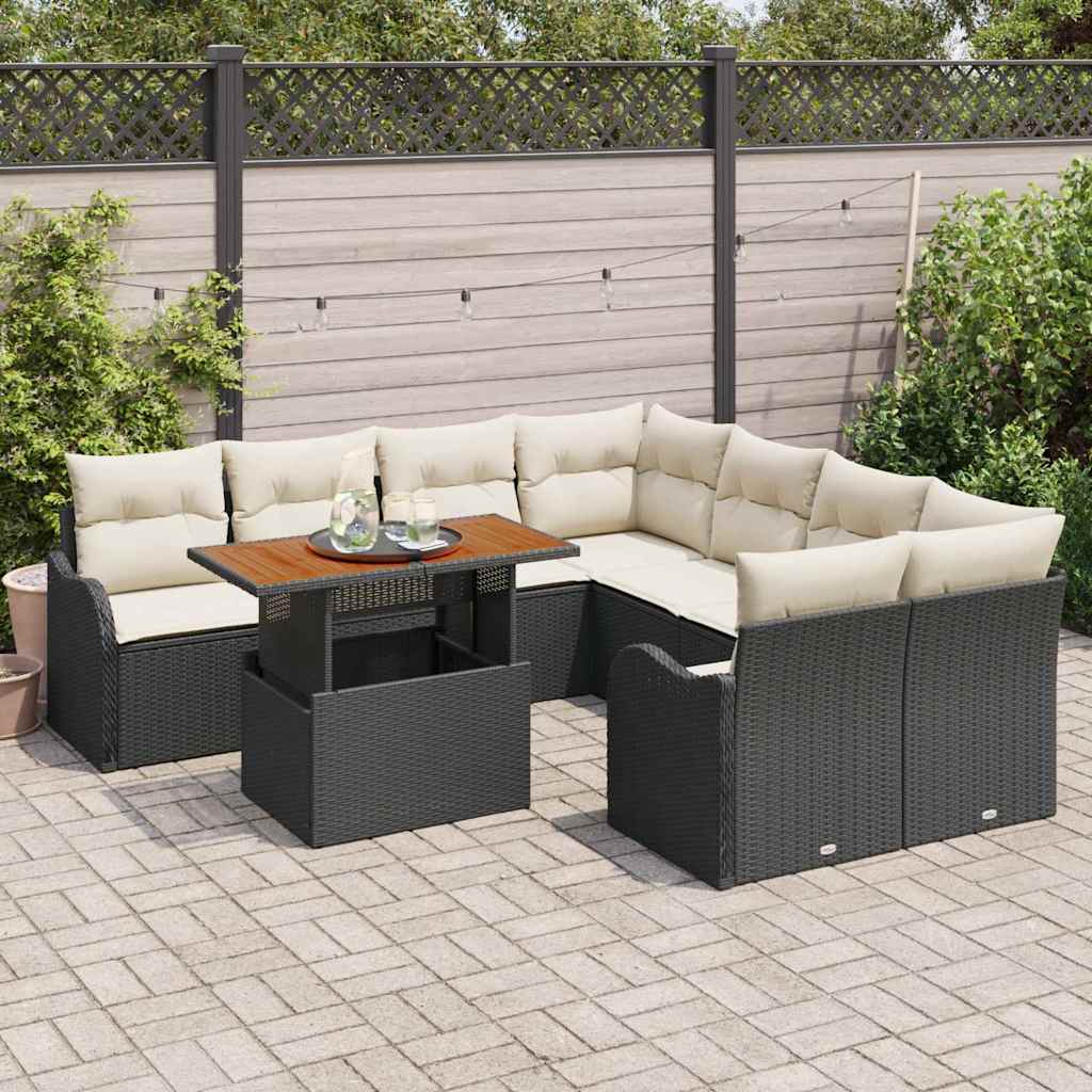 Tuin Sofa Set Met Kussen 7 Pcs 100 X 55 X 73 Cm
