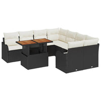 Tuin Sofa Set Met Kussen 7 Pcs 100 X 55 X 73 Cm