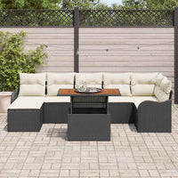 Tuin Sofa Set Met Kussen Met Opslag 8 Pcs