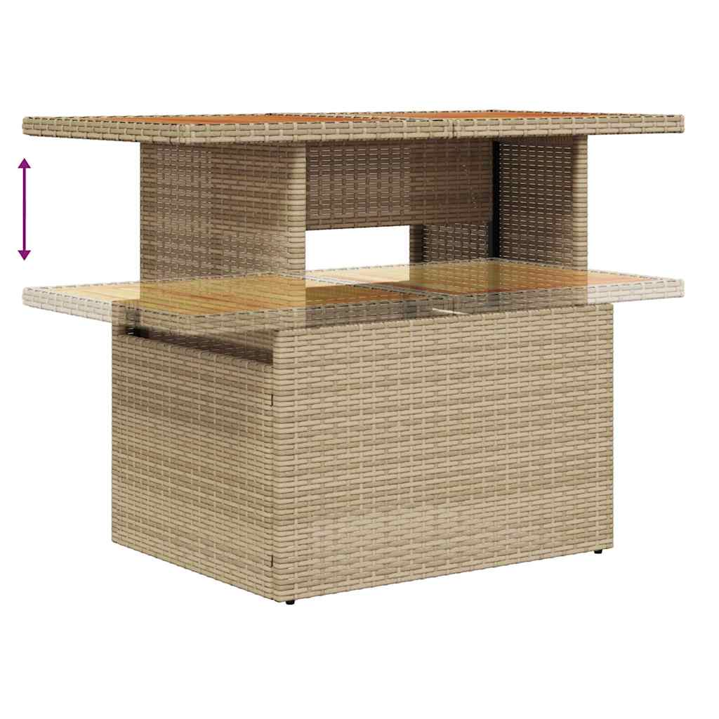 Tuin Sofa Set 9 Pcs En Licht 100 X 55 X 73 Cm
