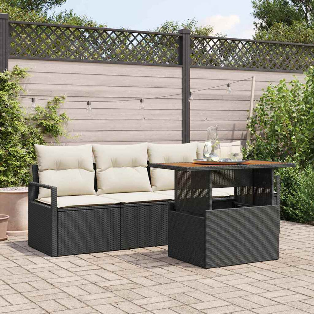 Tuin Sofa Set Met Kussen 5 Pcs 100 X 55 X 73 Cm