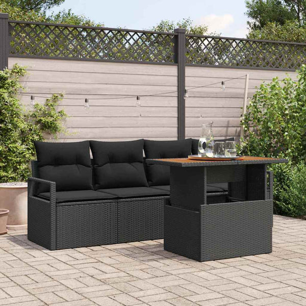 Tuin Sofa Set Met Kussen 5 Pcs 100 X 55 X 73 Cm