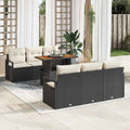 Tuin Sofa Set Met Kussen 7 Pcs 100 X 55 X 73 Cm
