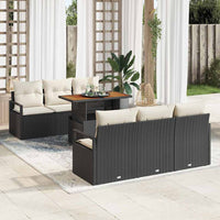 Tuin Sofa Set Met Kussen 7 Pcs 100 X 55 X 73 Cm