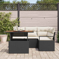 Tuin Eetset Met Kussen 5 Pcs 100 X 55 X 73 Cm