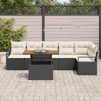 Tuin Eetset Met Kussen 7 Pcs 100 X 55 X 73 Cm