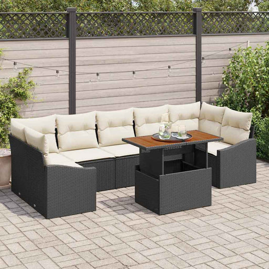 Tuin Eetset Met Kussen 100 X 55 X 73 Cm