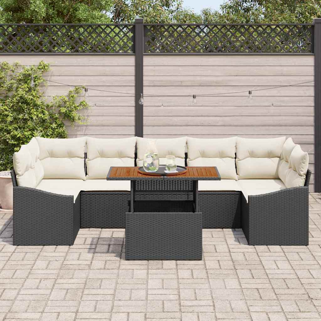 Tuin Eetset Met Kussen 100 X 55 X 73 Cm