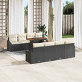 Tuin Eetset Met Kussen 100 X 55 X 73 Cm
